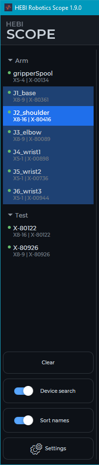 device panel crop dark